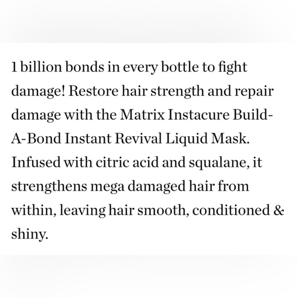 $6❤️‍🔥 ONLY 1! Matrix Instacure Instant Revival Liquid Mask Travrl Size 👩🏼 NEW - Picture 7 of 9